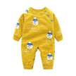Newborn Baby Clothes Baby Crawling Clothes Thickening Out Baby Harness Christmas Baby Romper Baby Cotton Sleepwear