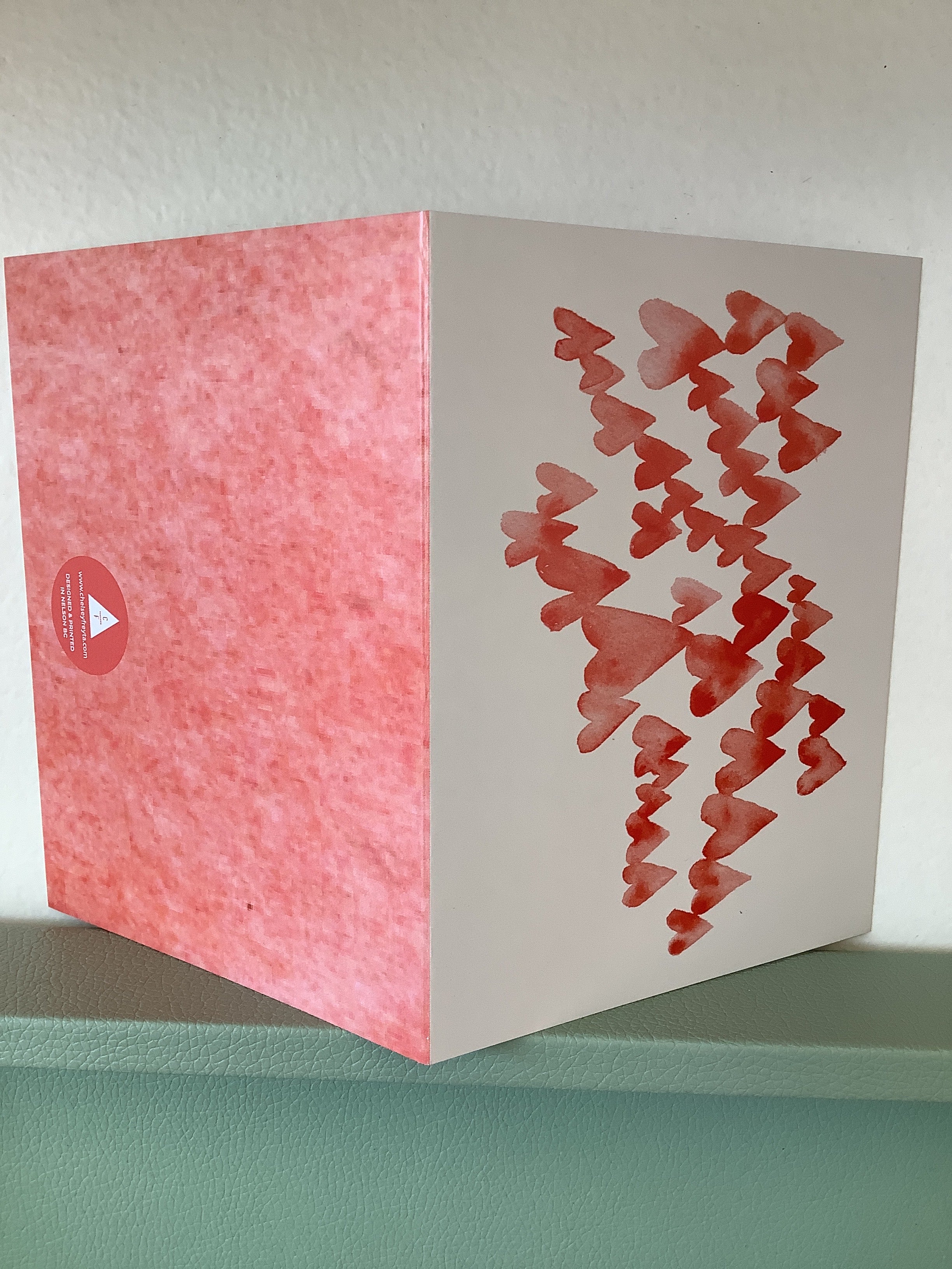 Chelsey Freyta Hearts Card