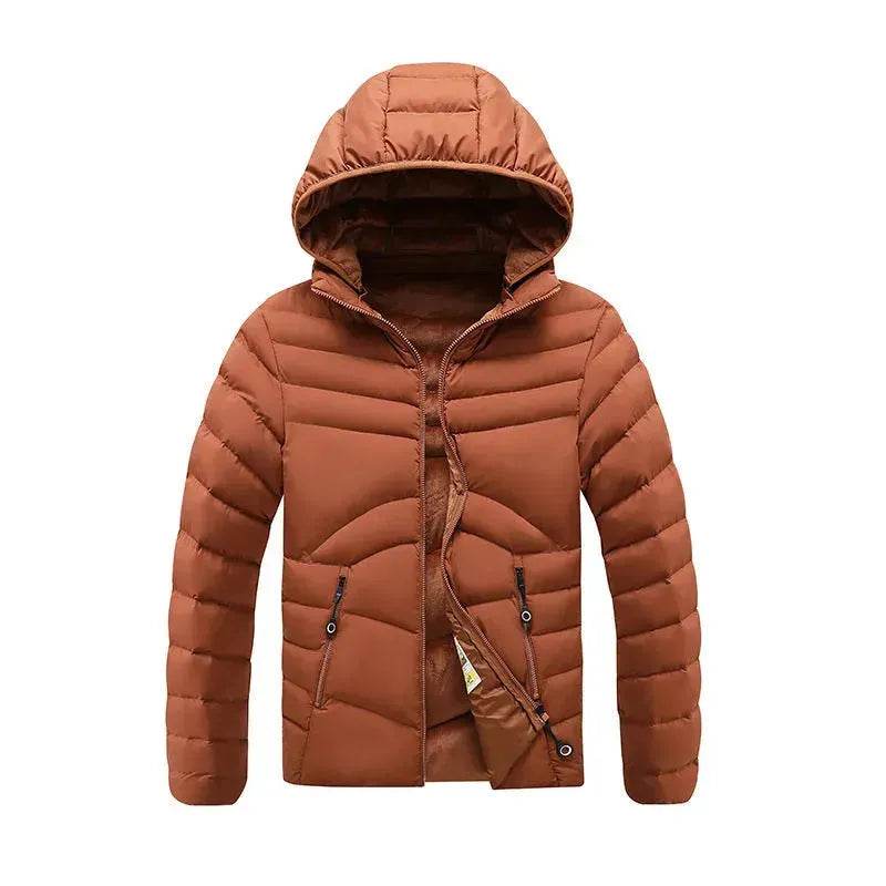 High Quality Super Warm 2 Layers Warmth Fleece-lined Cotton Padded Winter Rain Puffer Jacket