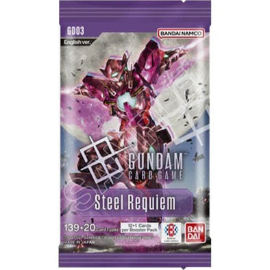 Gundam Card Game - Steel Requiem - GD03 - Booster Pack