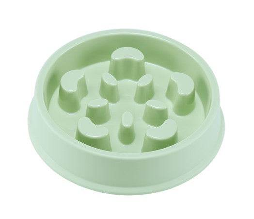 Slow Feeder Bowl for Dogs & Cats – Anti-Choking Puzzle Feeder (Blue, Green, Pink)