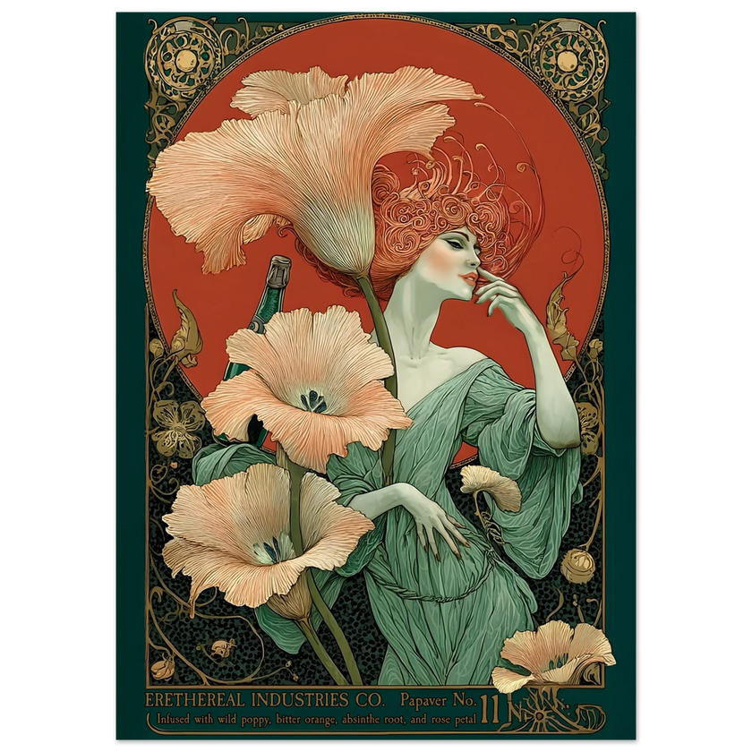 Papaver Vermouth - Poster & Framed Print