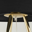 UMBERTO Black Modern  Floor Lamp  (Clearance)