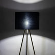 UMBERTO Black Modern  Floor Lamp  (Clearance)