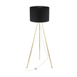 UMBERTO Black Modern  Floor Lamp  (Clearance)