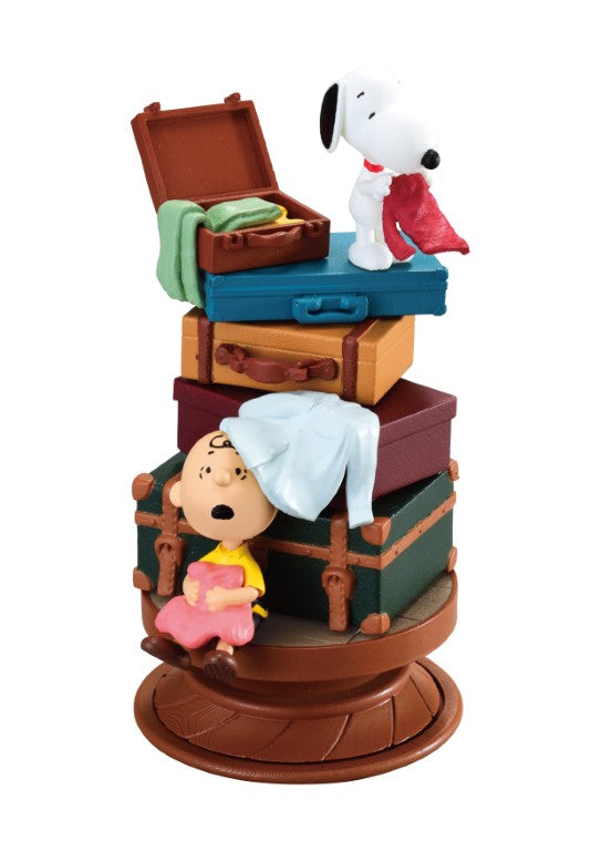 Snoopy Spiral Diorama (1 Random Box) (Re-ment Blind Box)