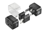 Lot de 5 adaptateurs de voyage d'Insignia (NS-TAPS5-C)
