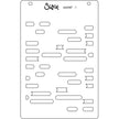 Sizzix A6 Layered Stencils 4PK Cosmopolitan, Downtown by Stacey Park