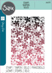 Sizzix Clear Stamp Set Cosmopolitan, Petals by Stacey Park