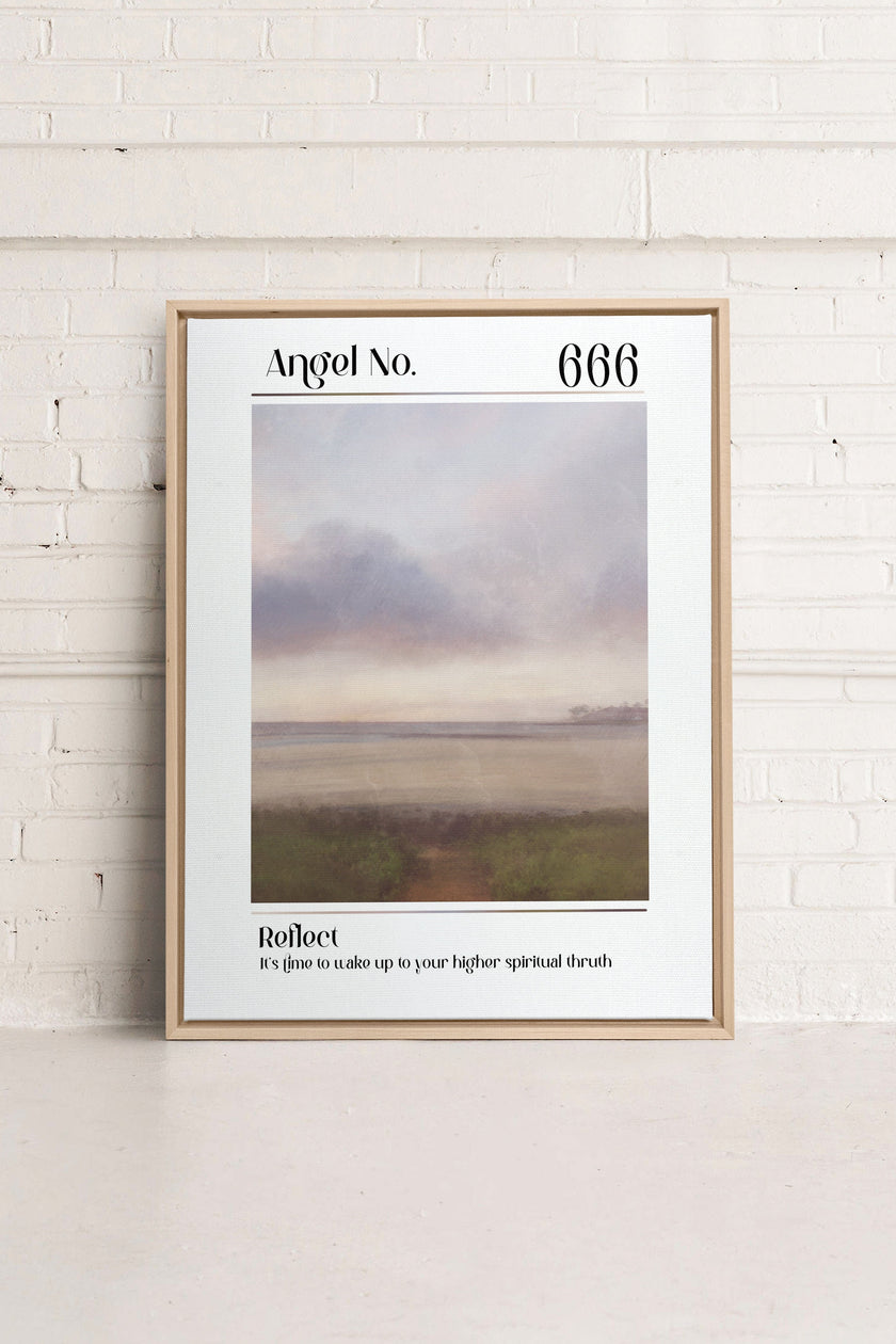 Reflect, Oeuvre sur toile étirée
