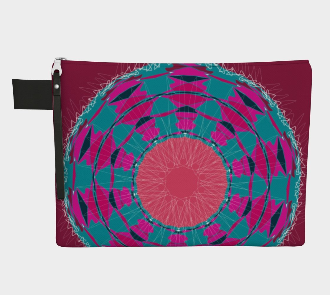 Zippered Cotton Canvas Carry All | Kaleidoscope