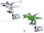 Intelligent Robot Toy Dinosaur with Spray Mist, Sound & Light