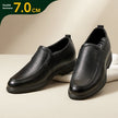 Men's Height-Increasing British Cowhide Leather Dress Shoes – 7cm Elevator | Canada & USA