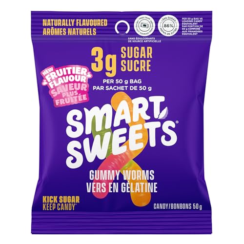 SmartSweets - Gummy Worms (50g)