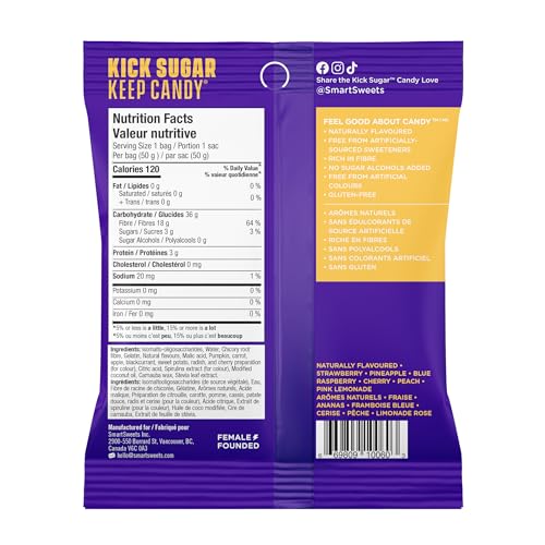 SmartSweets - Gummy Worms (50g)