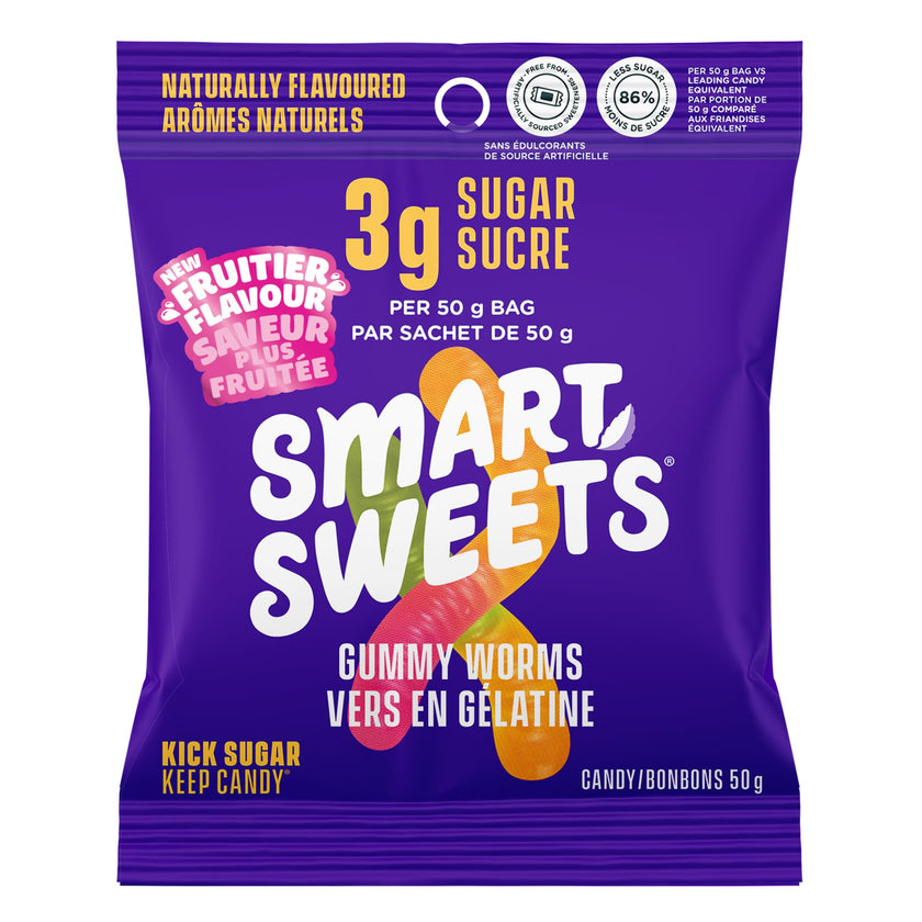 SmartSweets - Gummy Worms (50g)