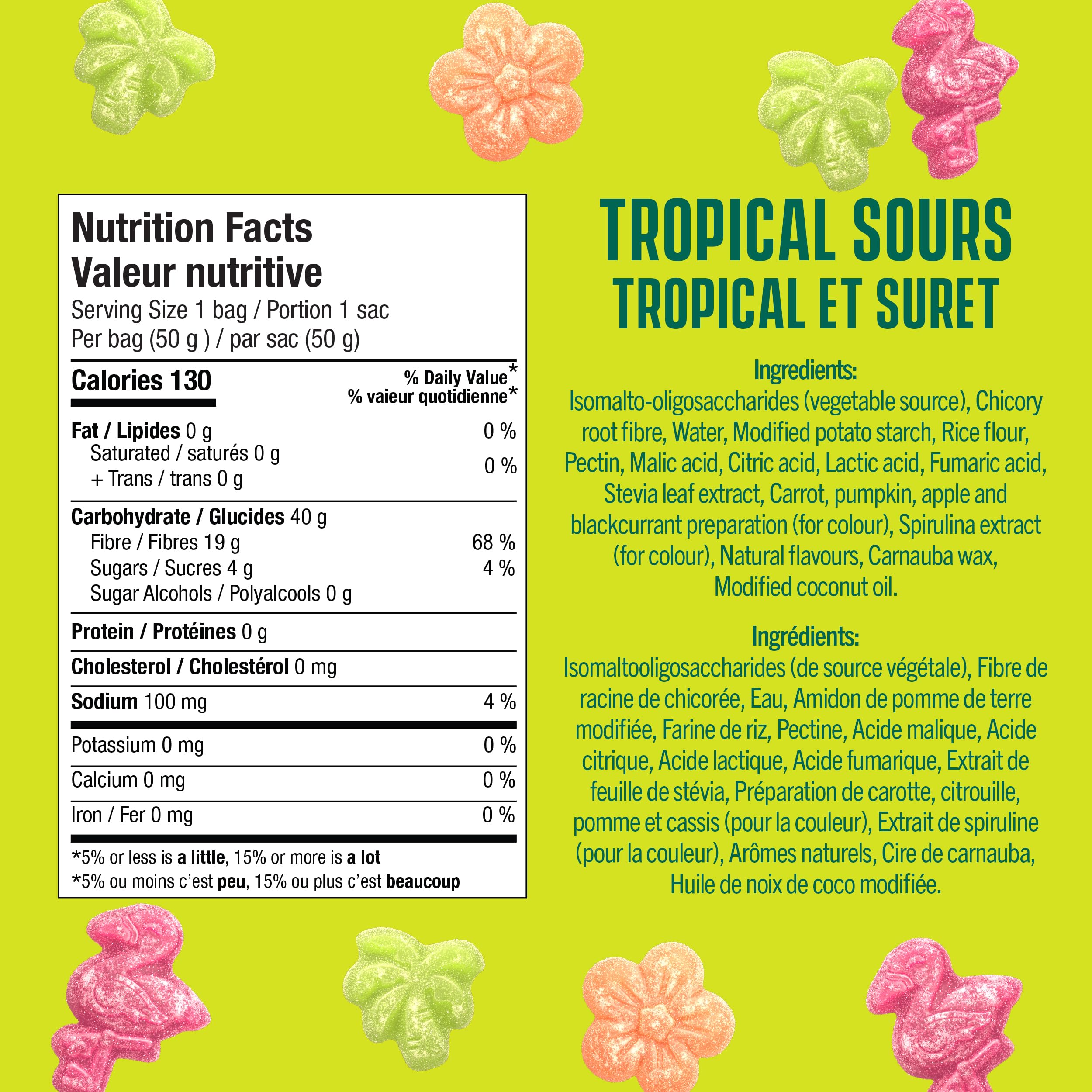 SmartSweets - Tropical Sours (50g)