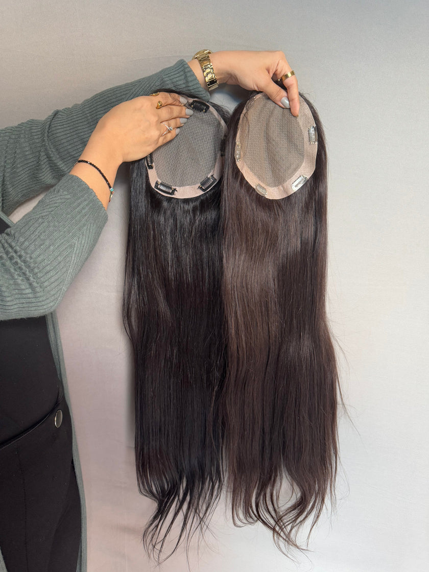 Topper capillaire indien