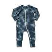Bamboo Baby Zipper Footed Onesie | Night Sky