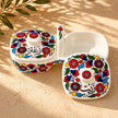 Assortiment de plats pour l'huile d'olive et le zaatar, 12×11.5×23.5 cm