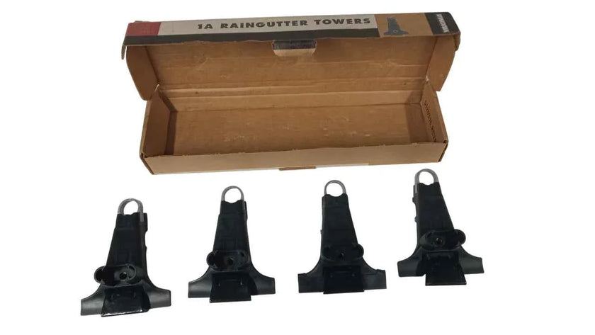 Yakima 1A Raingutter Towers (NEW (OPEN BOX) - 4 TOWER COMPONENTS ONLY - NO HARDWEAR)
