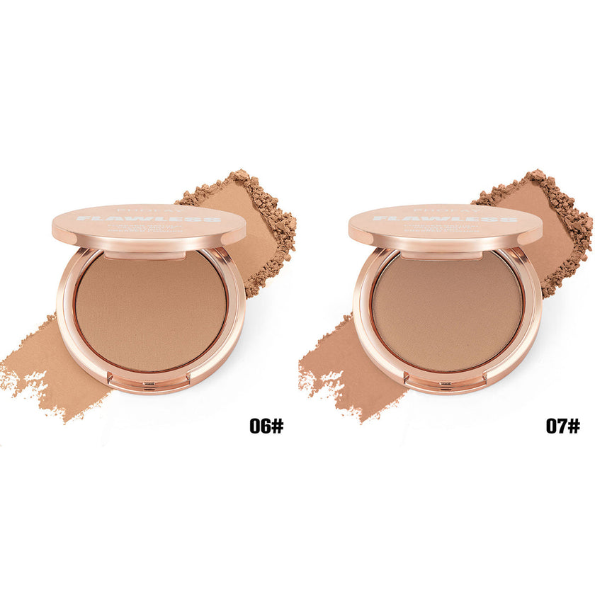 PHOFAY Matte Setting Pressed Powder – Flawless Finish Face Powder (8g, Multiple Sets)