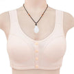 Women's T-Shirt Bra with Front Buckle and No Underwire for Everyday Wear