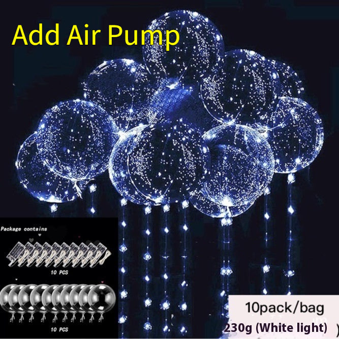 LED Glowing Balloon Party Decoration – 20