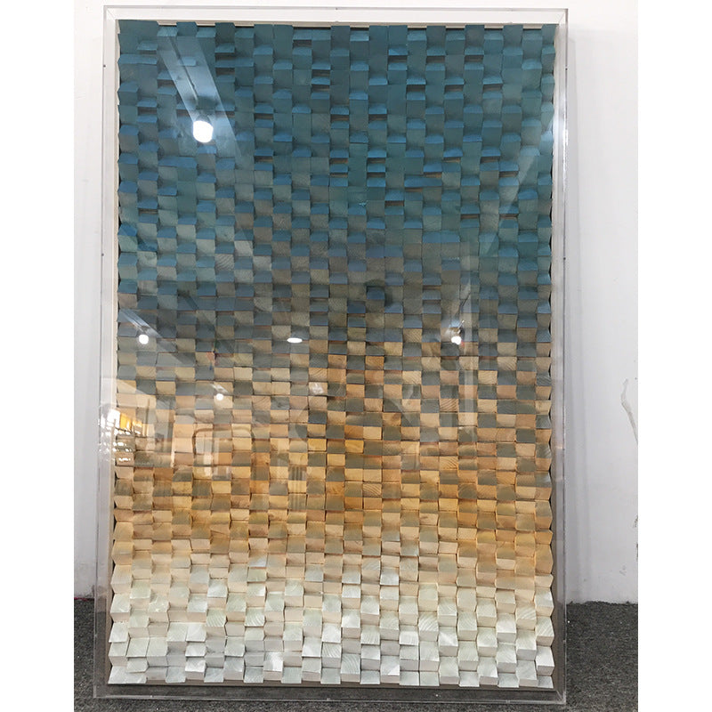 Mosaic Canvas Wall Art – 3D Decorative Hanging Painting | EX-STOCK Canada