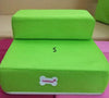 Foldable Pet Stairs – 2-Step Foam Dog & Cat Steps (Small & Large, Multiple Colours)