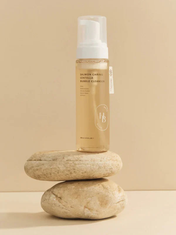 HEVEBLUE Salmon Caring Centella Bubble Cleanser 200ml