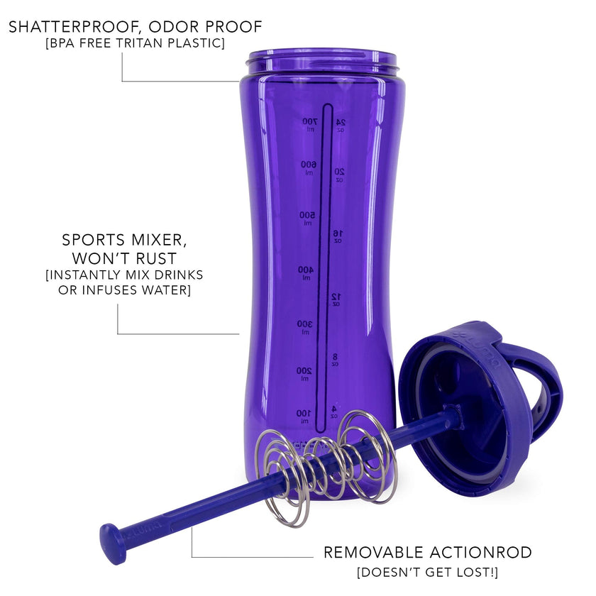 PerfectShaker - LUMA Shaker, 28oz, Rose (700ml)