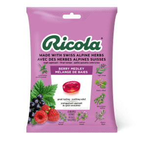 Ricola - Berry Medley Lozenges - Family Bag (45ct)
