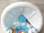 Thicken Swimming Ring With Bell | Eco-Friendly PVC Pool Float for Mother & Child Canada