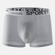 Men's Underwear Mid Waist Mesh Ice Silk Mesh SPORT Boxer Brief