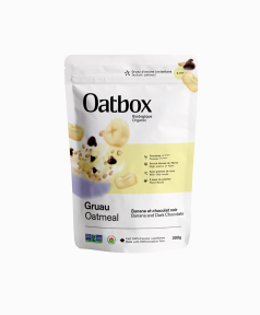 Oatbox - Dark Chocolate & Banana Oatmeal (300g)