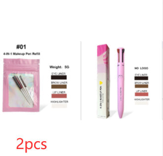 4-in-1 Makeup Pen – Eye Liner, Brow Liner, Lip Liner & Highlighter