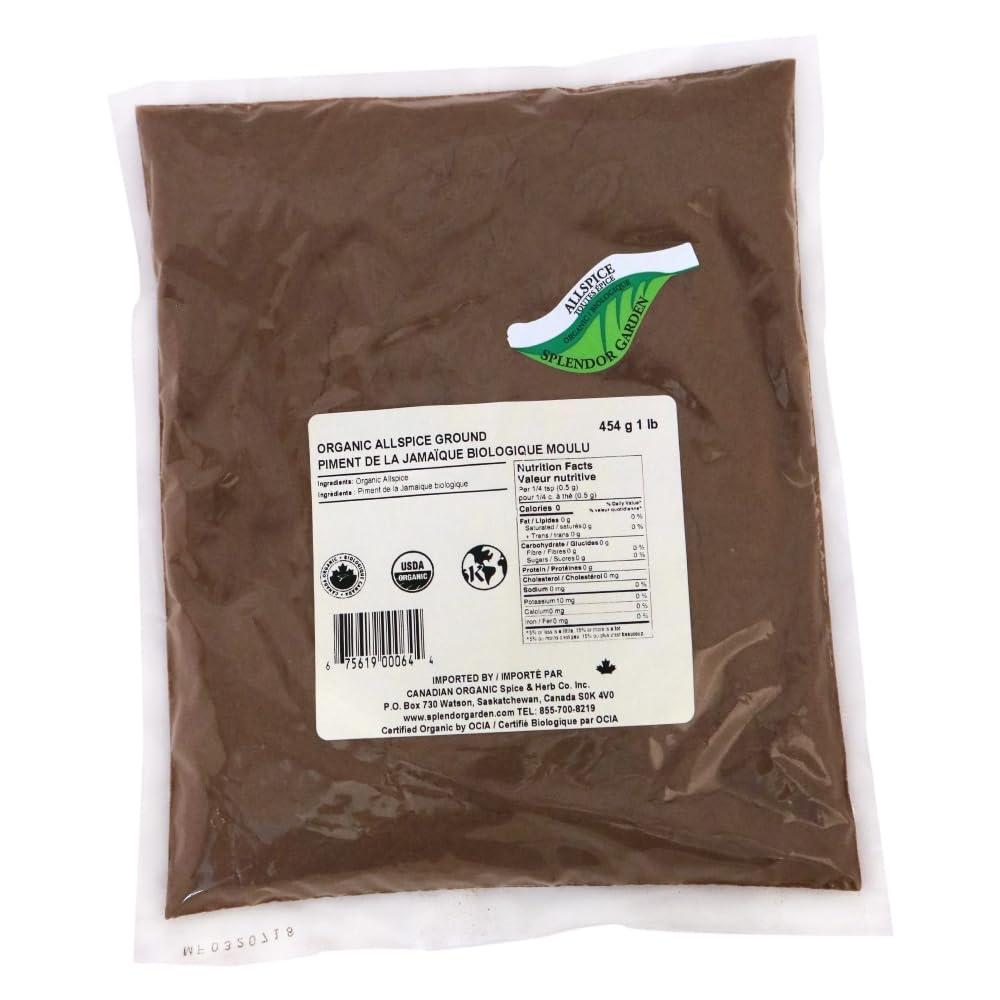 Splendor Garden - Organic Allspice Ground (454g)