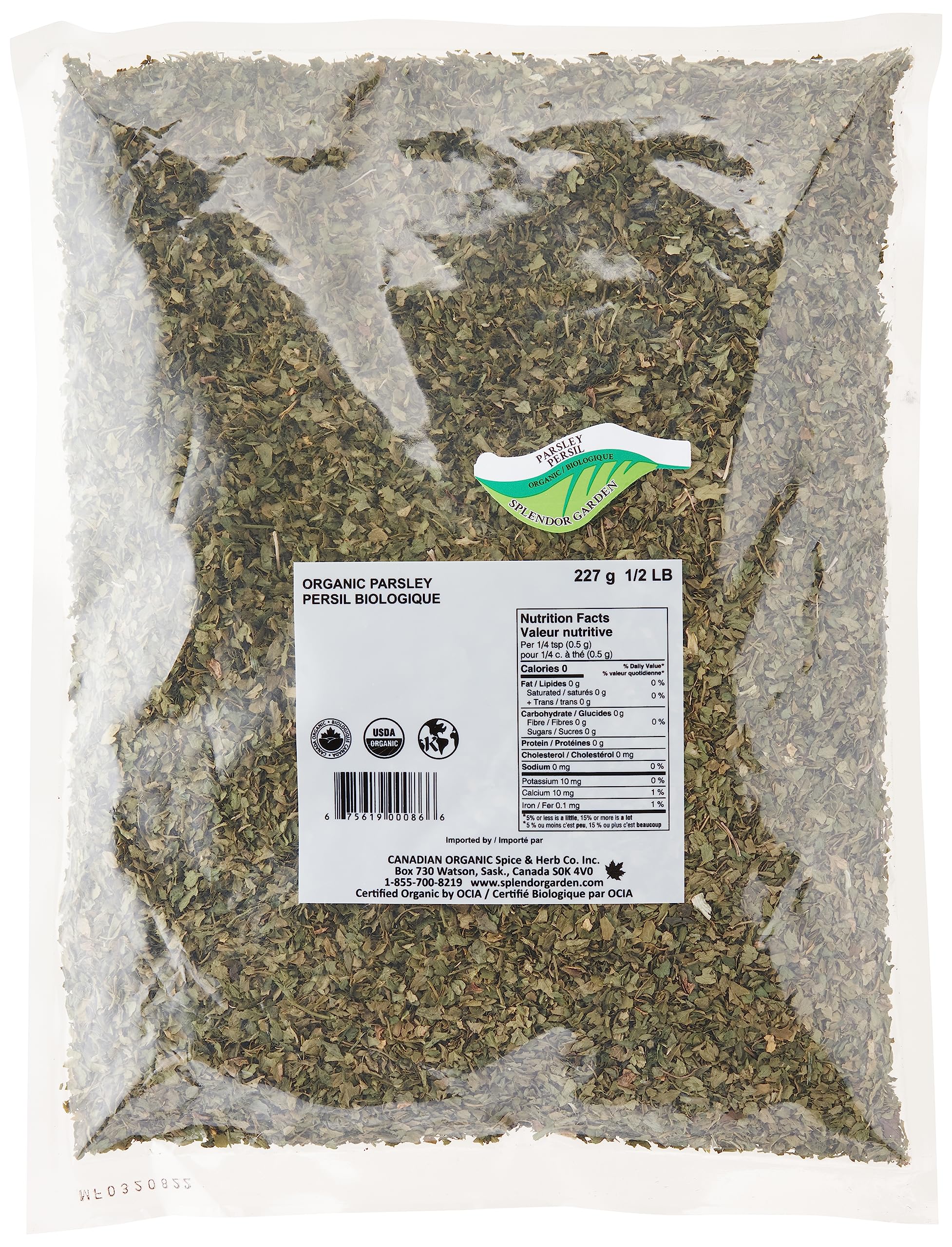 Splendor Garden - Organic Parsley (227g)