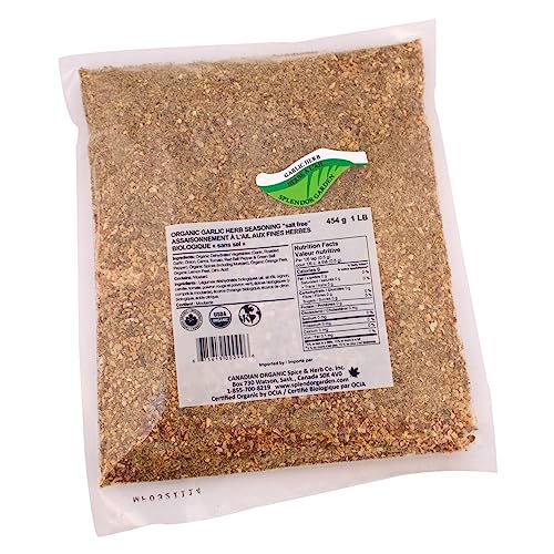 Splendor Garden - Organic Garlic Herb Seasoning SF (454g)