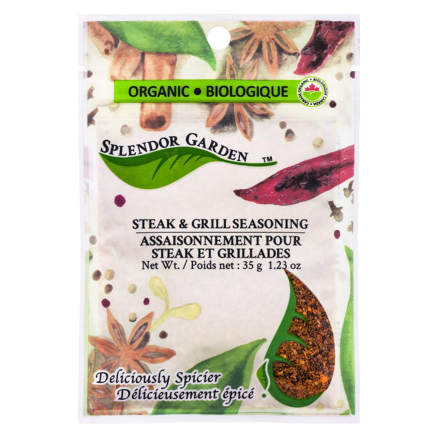Splendor Garden - Organic Steak & Grill Seasoning (454g)