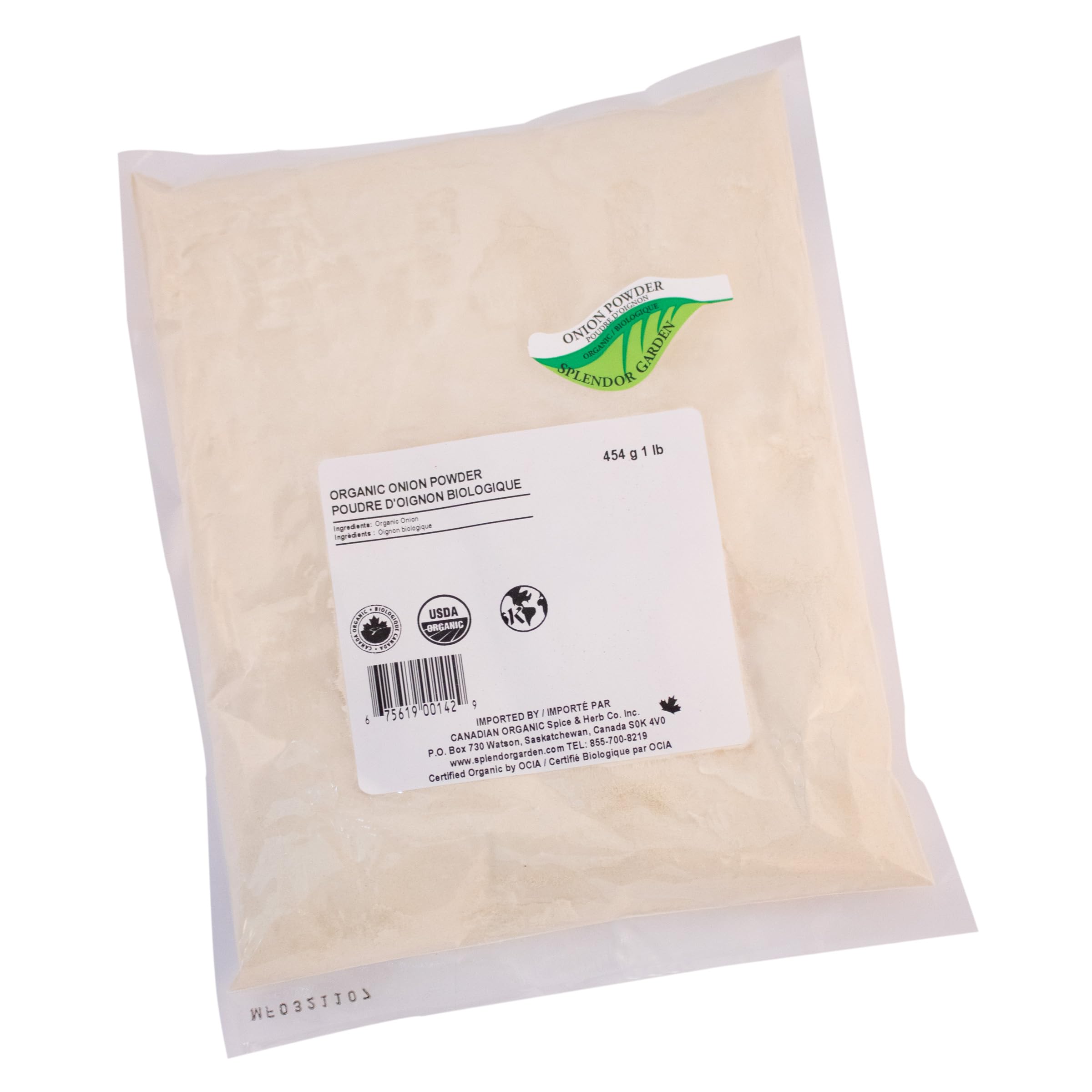 Splendor Garden - Organic Onion Powder (454g)
