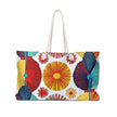 Colorful Floral Burst Weekender Bag | Beach Tote | Large Tote Bag | mom weekender bag