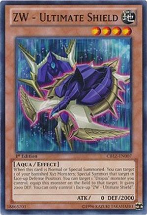 ZW - Ultimate Shield (CBLZ-EN007) - Cosmo Blazer 1st Edition