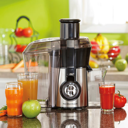 HAMILTON BEACH Stainless Steel 800W Big Mouth Juicer - 67608Z