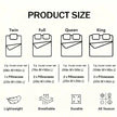 Haoyijia Big Flower Duvet Cover Queen