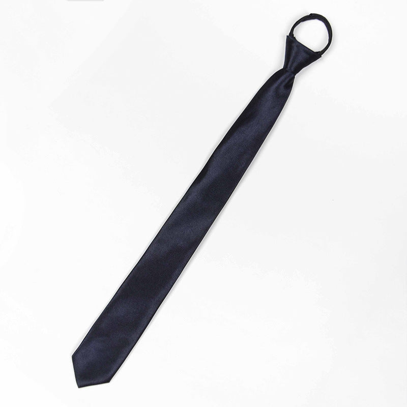 Men's Zip Tie Necktie – Polyester Arrow Bow Tie for Business & Formal Wear | Canada & USA