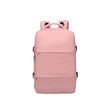 Large Capacity Girls School Laptop Backpack – Black & Pink | 18
