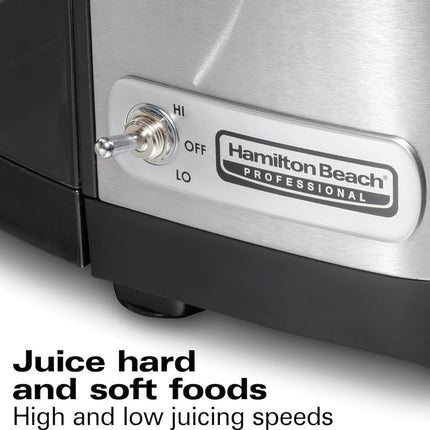 HAMILTON BEACH PROFESSIONAL 67906 Centrifugal Extractor Juicer - Refurbished with Home Essentials warranty