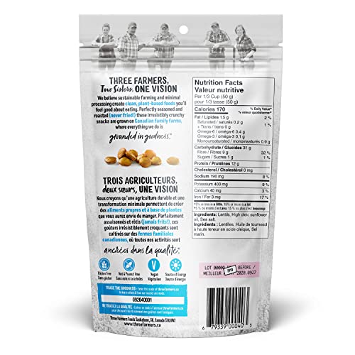 Three Farmers - Roasted Fava Beans - Sea Salt (140g)
